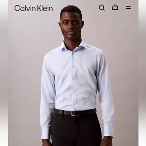 Calvin Klein Steel + Slim Fit Shirt
